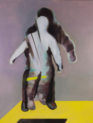 „Follower“, 2023, 110 x 145 cm, Öl auf Leinwand